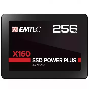 Disco SSD Emtec 256 GB 2,5 polegadas SATA III QLC 3D NAND X160