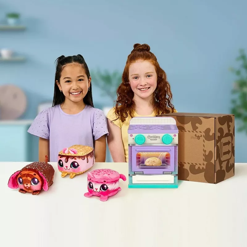 Conjunto criativo Cobi Cookeez Makery – Bolachas assadas, decoração de bolachas DIY e conjunto de brincar