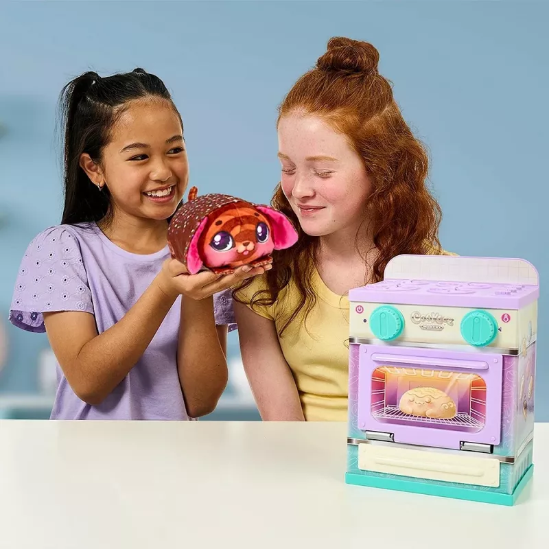 Conjunto criativo Cobi Cookeez Makery – Bolachas assadas, decoração de bolachas DIY e conjunto de brincar