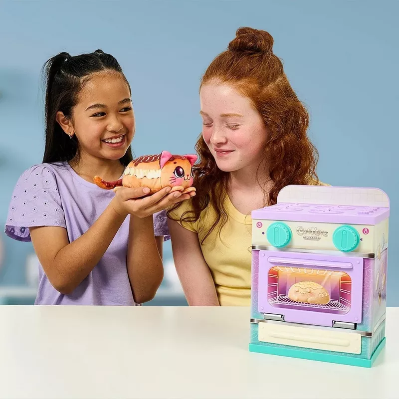 Conjunto criativo Cobi Cookeez Makery – Bolachas assadas, decoração de bolachas DIY e conjunto de brincar