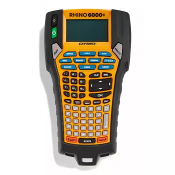 DYMO RHINO 6000+ ABC CASE UK Transferência térmica Térmica direta preto amarelo