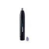 Aparador de precisão BABYLISS E652E para orelhas e nariz, preto, pilha AA