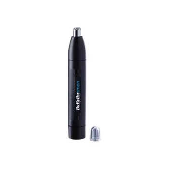 Aparador de precisão BABYLISS E652E para orelhas e nariz, preto, pilha AA