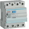 Relé diferencial Hager CD441J 30 mA 4×40 A AC