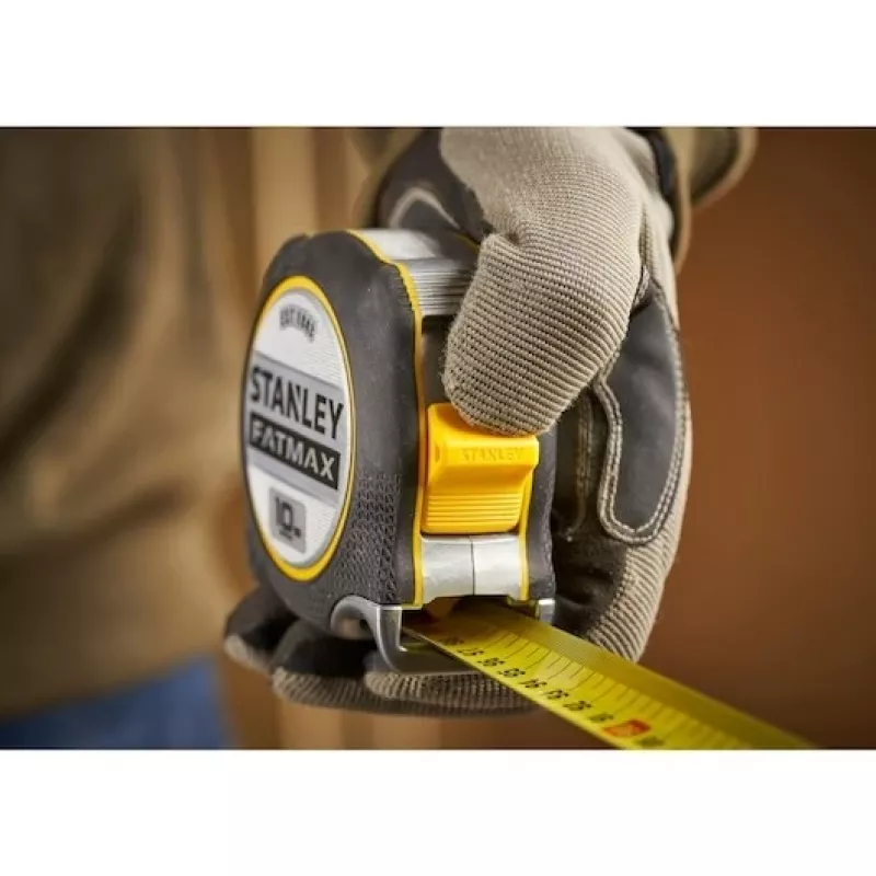 Fita métrica Stanley FMHT38232-0 10 m, preto/amarelo