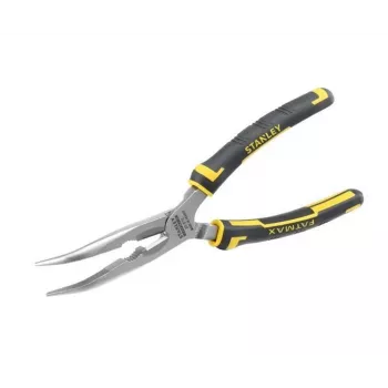 Alicate STANLEY FatMax de ponta curva longa 200 mm, preto/amarelo