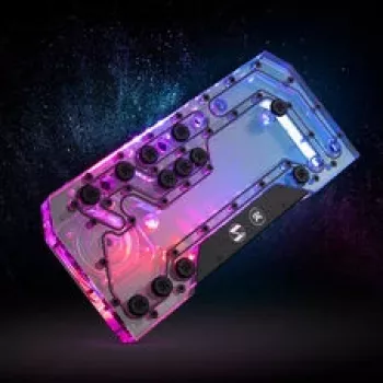 Placa de distribuição de refrigeração líquida EK Water Blocks EK-Mana G2 para Lian Li PC-O11D EVO (bomba D5) 0000012641