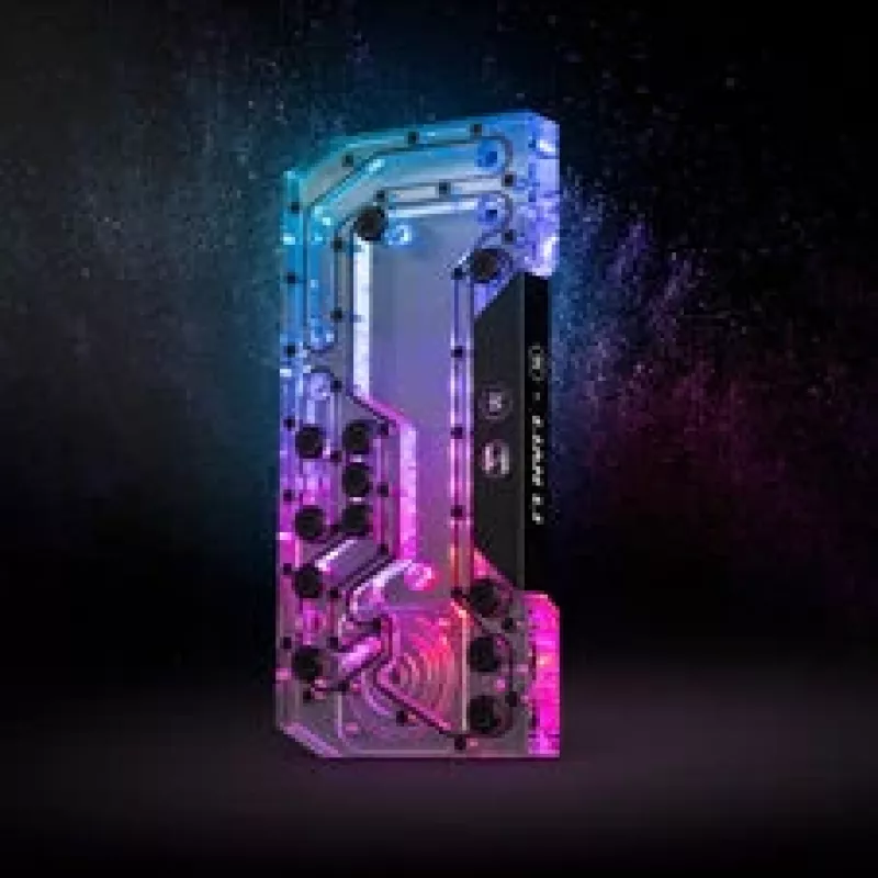 Placa de distribuição de refrigeração líquida EK Water Blocks EK-Mana G2 para Lian Li PC-O11D EVO (bomba D5) 0000012641