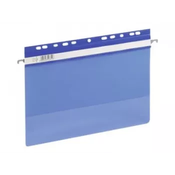 Dossier suspenso Durable 2561-06 A4 plástico azul transparente