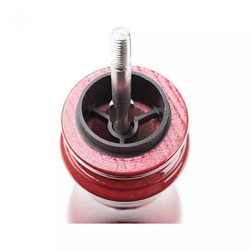 Moinho de pimenta PEUGEOT Paris 18 cm uSelect, madeira lacada a vermelho, moagem ajustável