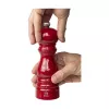 Moinho de pimenta PEUGEOT Paris 18 cm uSelect, madeira lacada a vermelho, moagem ajustável