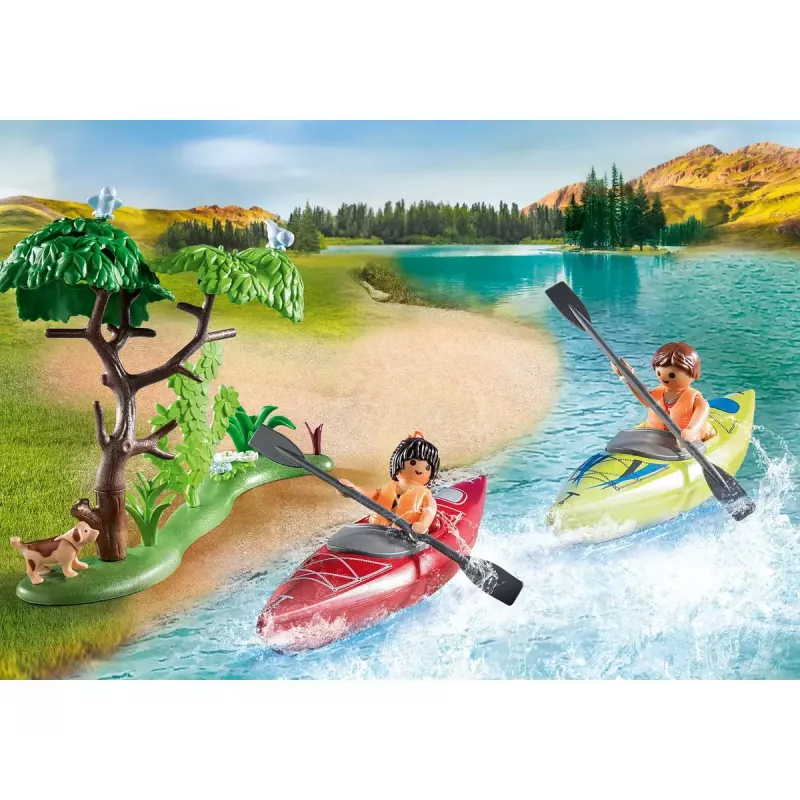 Conjunto de brincar de ação/aventura Playmobil FamilyFun 71425 multicolor