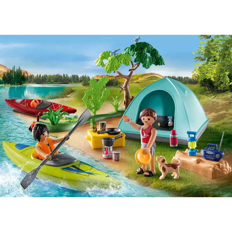 Conjunto de brincar de ação/aventura Playmobil FamilyFun 71425 multicolor