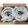 Equip 635510 Conjunto de cabos de patch Cat.6 S/FTP LSZH, RJ-45, 1 m, branco, 40 unidades