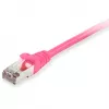 Cabo de rede Equip Cat.6A S/FTP RJ-45 3m rosa