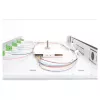 Caixa de fusão de fibra ótica DIGITUS DN-96330/9APC 1U, equipada com 6x LC-APC DX, OS2, polímero/aço, cinzento-claro