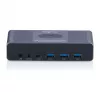 Comutador KVM DIGITUS DS-12856 USB-C/USB-A 2 portas Dual HDMI 4K60Hz (USB 3.2 Gen 1)