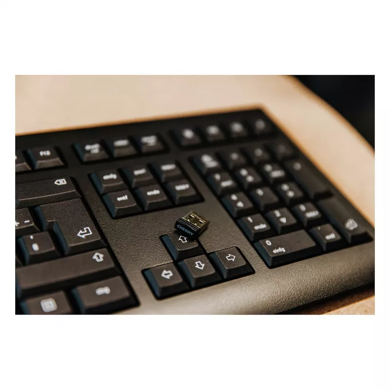 Cherry KW 3000 Universal RF sem fios QWERTY português preto