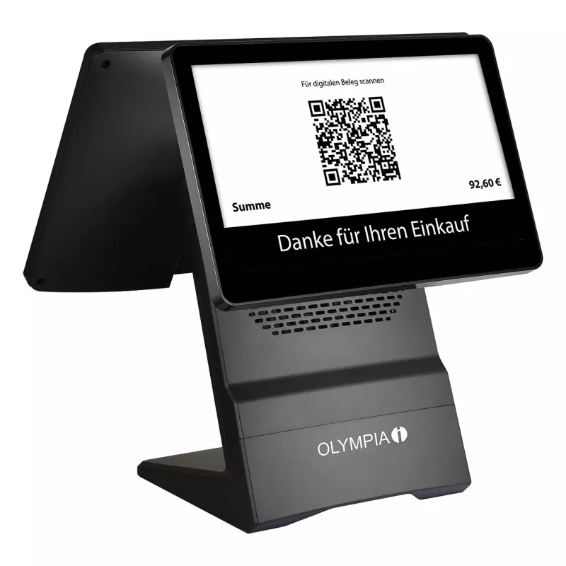 Terminal tudo-em-um com ecrã tátil Olympia T400DK 39,6 cm (15,6 polegadas) Android 11 preto
