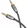 Goobay 65272. Ligação 1: 3.5mm TRS, conector 1 sexo: macho, ligação 2: 3.5mm TRS, conector 2 sexo: macho, material do cabo