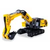 Modelo de escavadora Jamara CaDA escavadora blocos de construção, idade recomendada 8+, peso 0,36 kg, preto/amarelo