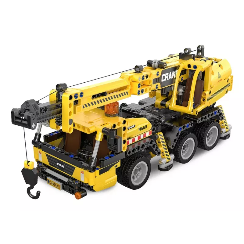 Grua móvel Jamara CaDA Modelo 402886 — conjunto de construção, preto e amarelo, para crianças a partir dos 8 anos
