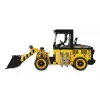 Conjunto de construção pá carregadora Jamara CaDA Wheel loader Bricks, para crianças a partir dos 8 anos, preto e amarelo