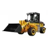 Conjunto de construção pá carregadora Jamara CaDA Wheel loader Bricks, para crianças a partir dos 8 anos, preto e amarelo