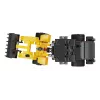 Conjunto de construção pá carregadora Jamara CaDA Wheel loader Bricks, para crianças a partir dos 8 anos, preto e amarelo