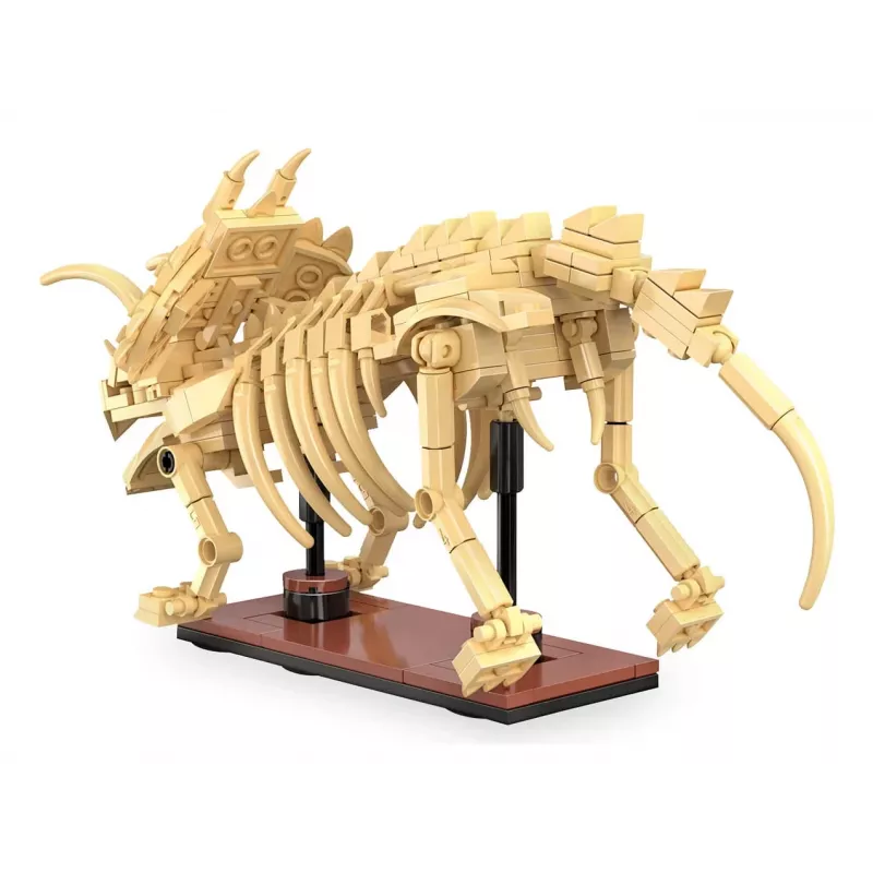 Conjunto de construção Jamara CaDA fóssil de dinossauro Triceratops blocos de construção – 272 peças, a partir dos 8 anos
