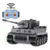 Modelo de tanque Jamara CaDA Tiger escala 1:35, motor elétrico, bateria de iões de lítio, para crianças a partir dos 8 anos