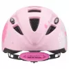 Capacete de proteção para crianças UVEX kid 2 cc multicolor rosa, casco rígido, acabamento mate