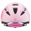 Capacete de proteção para crianças UVEX kid 2 cc multicolor rosa, casco rígido, acabamento mate