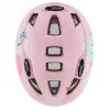 Capacete de proteção para crianças UVEX kid 2 cc multicolor rosa, casco rígido, acabamento mate