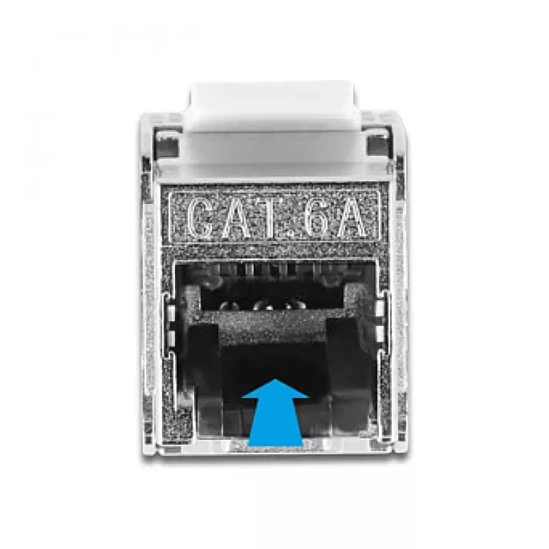 Cabo ficha RJ45 para módulo Keystone conector fêmea RJ45 DeLOCK 87029