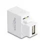 Módulo Keystone de parede DELOCK com porta de carregamento USB-A 5W branco