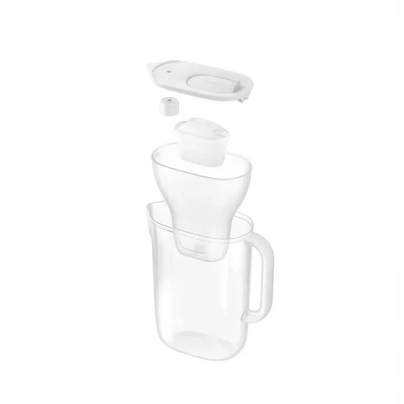 Jarra filtrante de água BRITA Style Essential XL com cartuchos MAXTRA PRO Pure Performance (3) — branco