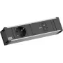 Bachmann CONI BM0023770 módulo de encastrar 1x tomada CEE7/3 1x USB-C/C 100W preto L=0,2m