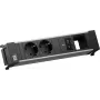 Régua de tomadas Power Frame Bachmann BM0024207 com 2x tomadas CEE7/3, 1x USB-C PD 45W, 1x módulo de ligação, cabo de 0,2 m