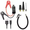 4smarts arrancador de bateria para veículos 456312 — 300 A de corrente de arranque, 2 A de saída, bateria de 16,6 V, preto