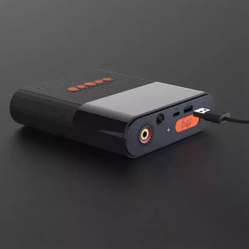 4smarts arrancador de bateria para veículos 456312 — 300 A de corrente de arranque, 2 A de saída, bateria de 16,6 V, preto