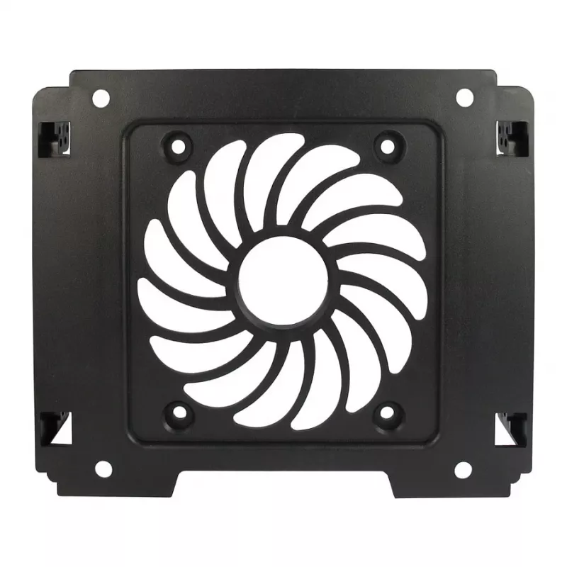 Inter-Tech moldura de montagem 1x5,25 para 1x2,5 / 1x3,5 / ventoinha de 12 cm
