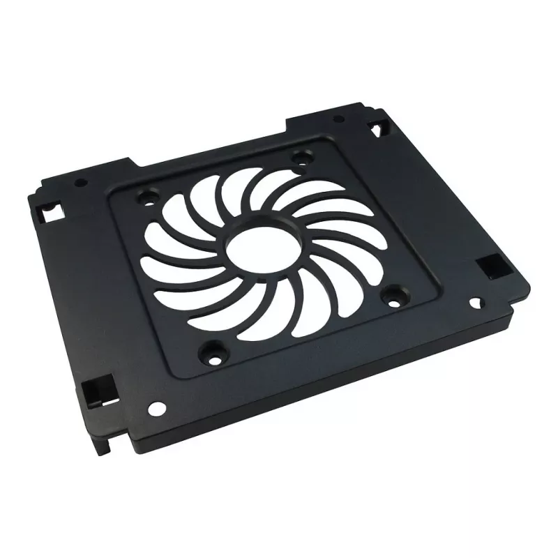 Inter-Tech moldura de montagem 1x5,25 para 1x2,5 / 1x3,5 / ventoinha de 12 cm