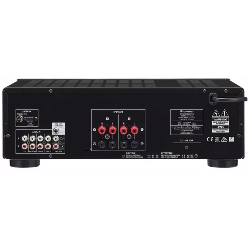 Pioneer SX-10AE 45 W 4.1 canais estéreo preto