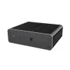 Akasa Euler CMX caixa de PC Mini-ITX sem ventoinha A-ITX61-S1B – preto, chassis mini para sistemas com refrigeração passiva