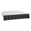 NAS Rack Synology RS2423RP+II (Rack 2U) AMD Ryzen V1780B 8 GB DDR4, 12 baias, RAID, DiskStation Manager