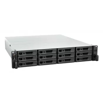 NAS Rack Synology RS2423RP+II (Rack 2U) AMD Ryzen V1780B 8 GB DDR4, 12 baias, RAID, DiskStation Manager