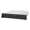 NAS Rack Synology RS2423RP+II (Rack 2U) AMD Ryzen V1780B 8 GB DDR4, 12 baias, RAID, DiskStation Manager