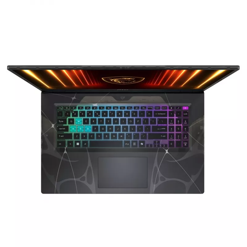 MSI Cyborg 17 B13WGKG-203XPL Intel® Core™ i7 i7-13620H portátil 43,9 cm (17.3) Full HD 16 GB DDR5-SDRAM 1 TB SSD NVIDIA GeForce RTX 5070 Wi-Fi 6E (802.11ax) NoOS preto