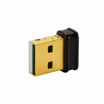 Adaptador Bluetooth USB ASUS USB-BT600, interface Bluetooth, USB host, 1,5 Mbit/s, alimentado por USB, preto/dourado